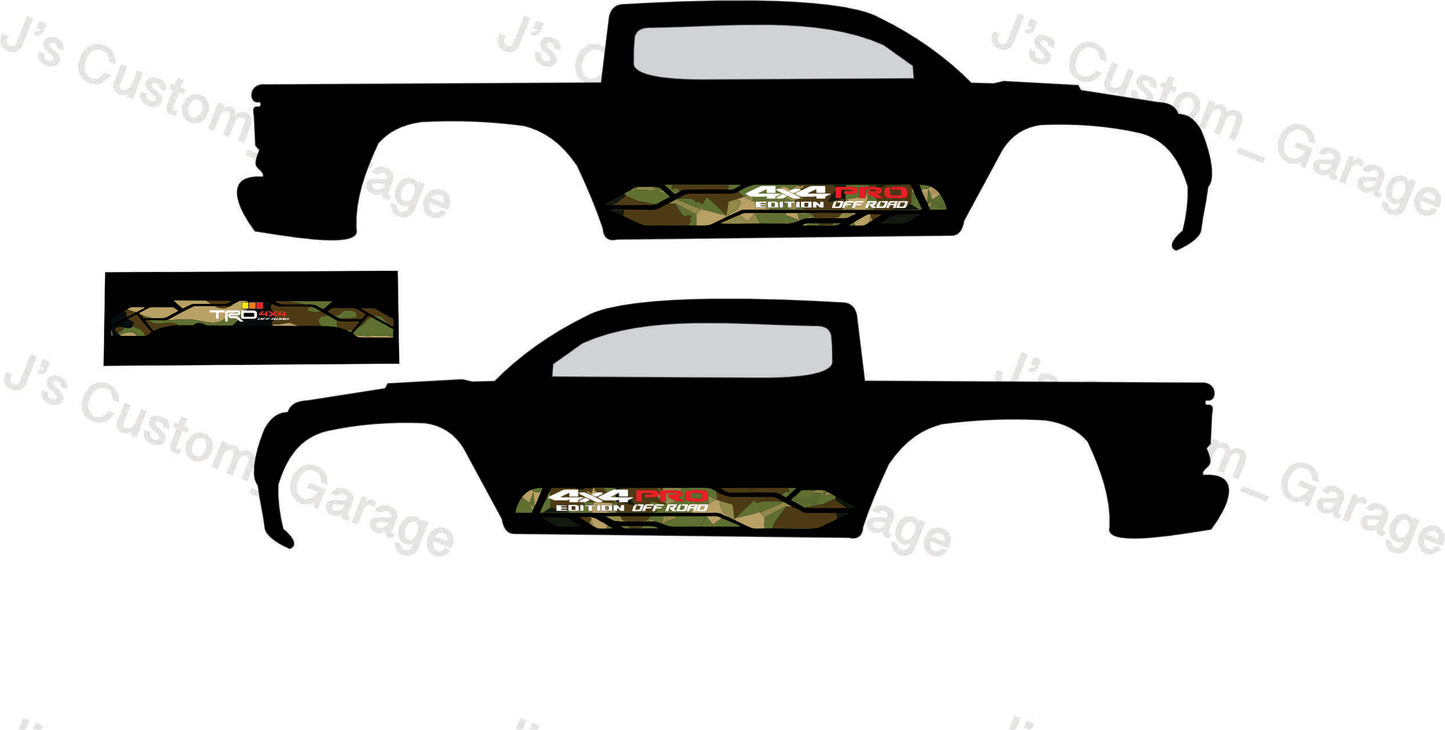Tacoma Version 2 waterslide decal