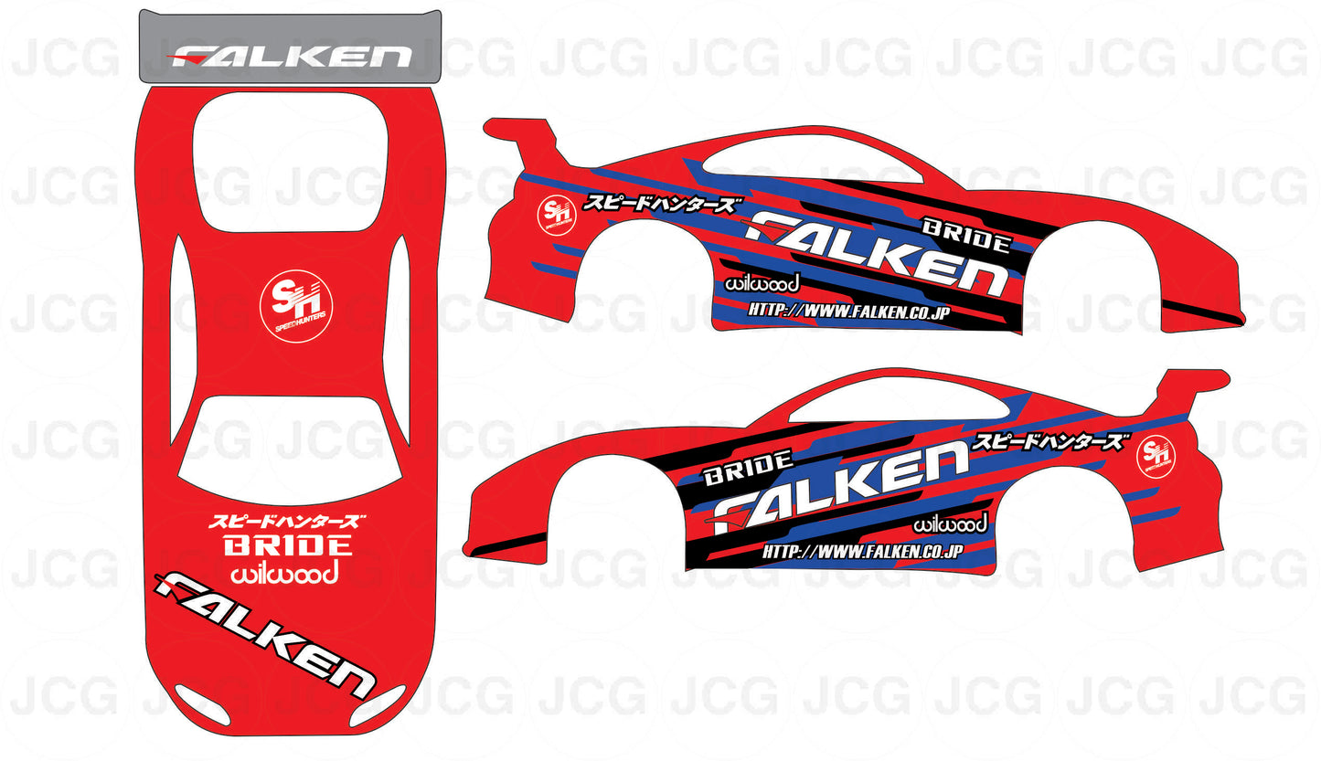 Falken Supra waterslide decal