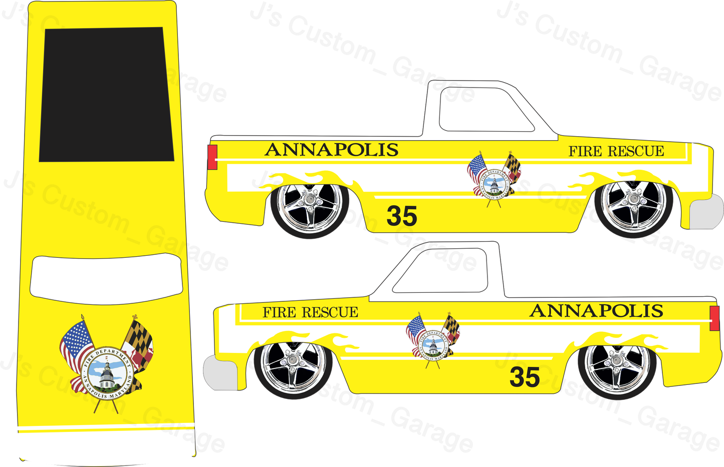 Fire Rods Silverado