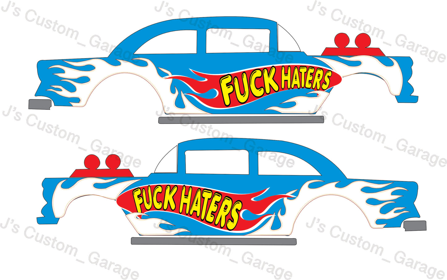 F*ck Haters 55 gasser