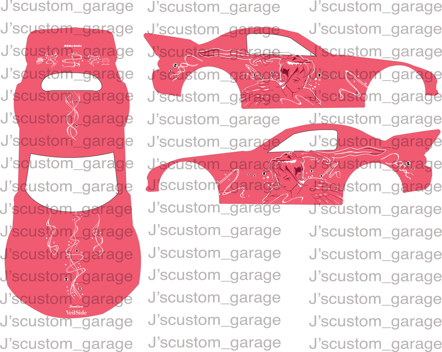 Suki's S2000 waterslide decal