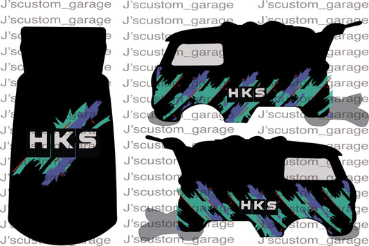 HKS Kool Kombi waterslide decal