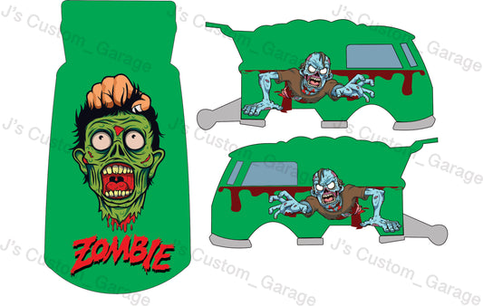 Zombie Kool Kombi waterslide decal